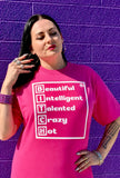 Pink BITCH T-Shirt ( with Pink )